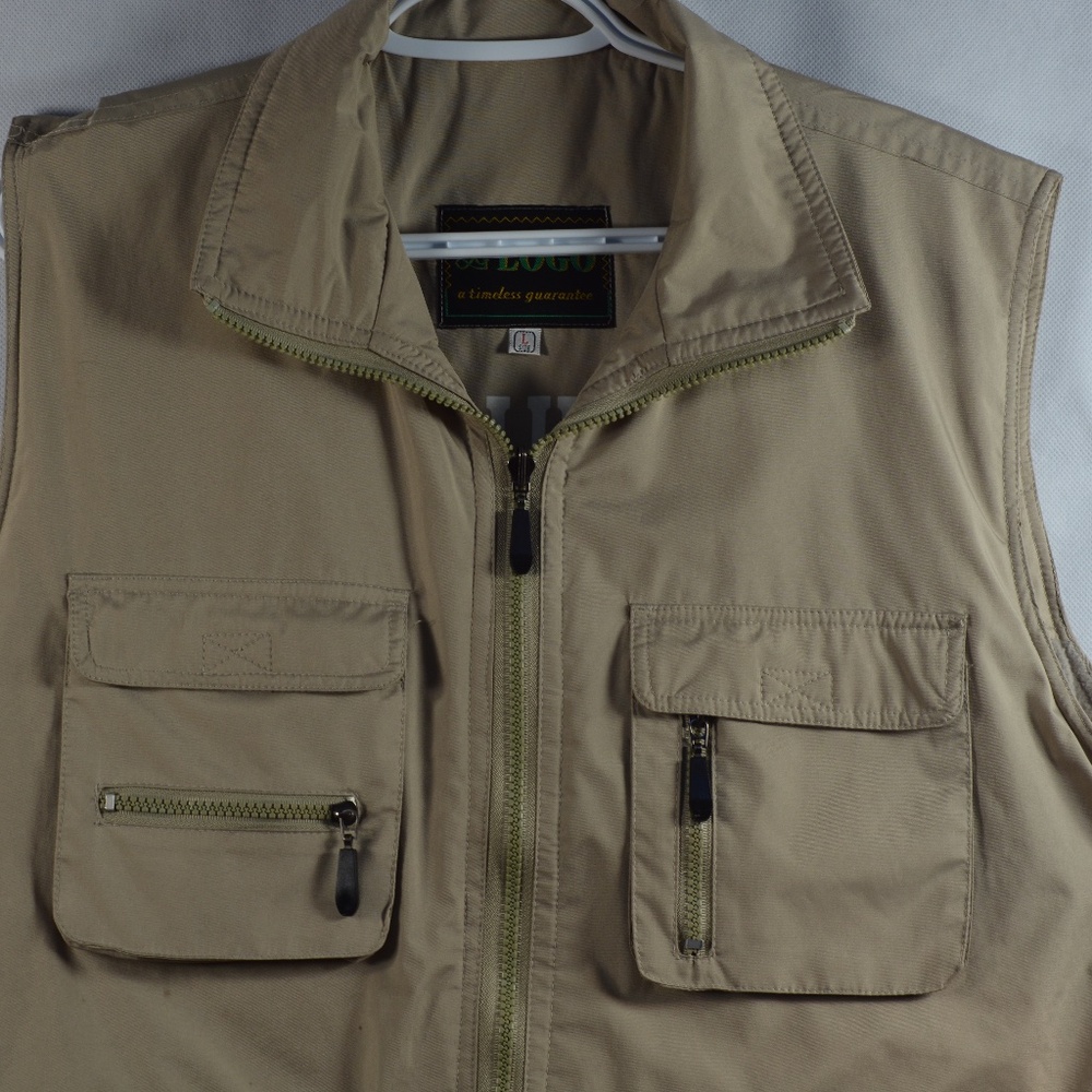 Outdoor Utility Vest Multipocket LOGO SZ L - Picture 3 of 6